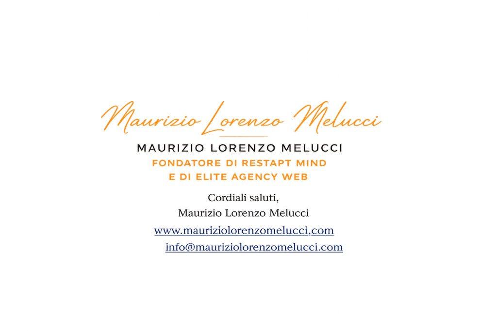 Firma titolare Maurizio Lorenzo Melucci